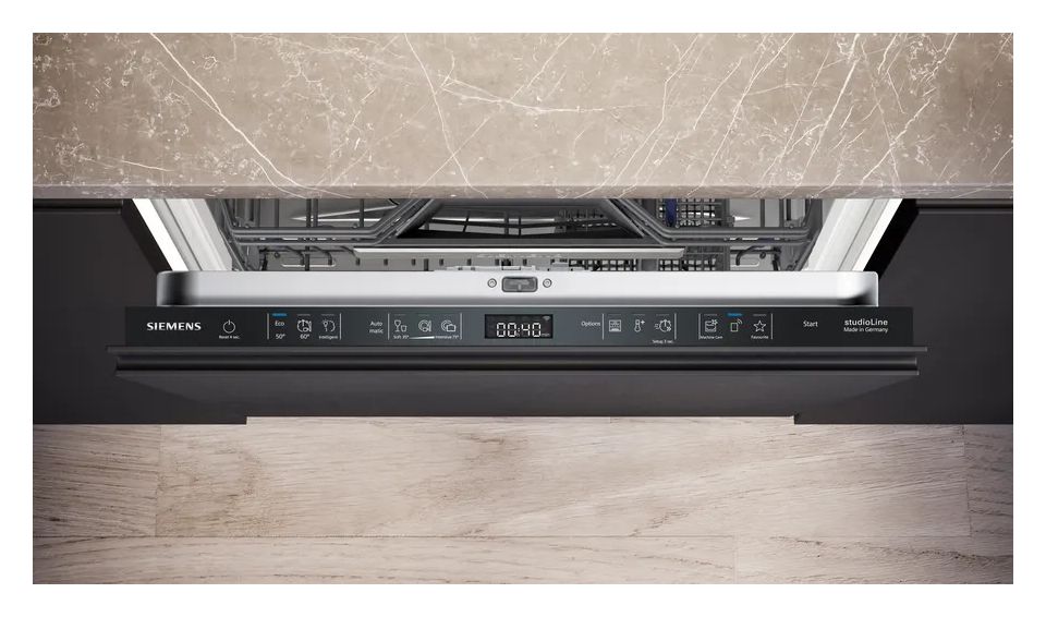 iQ500 SX65Z802BE 60 cm Geschirrspüler vollintegriert (ohne Front) sehr leise 13 Maßgedecke aquaStop Funktion Wärmetauscher 