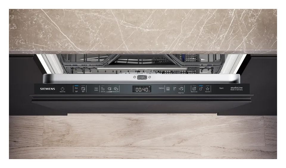 iQ500 SX85E803BE 60 cm Geschirrspüler vollintegriert (ohne Front) sehr leise 13 Maßgedecke aquaStop Funktion Wärmetauscher 