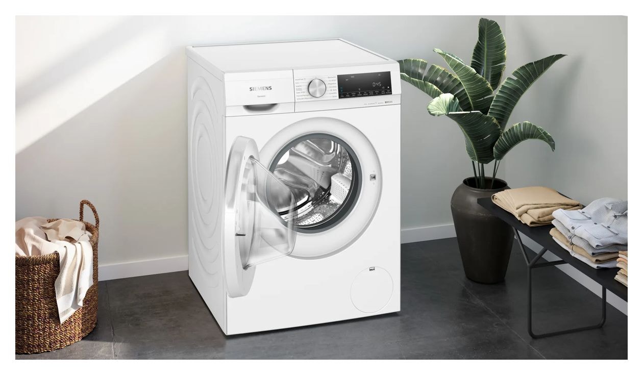 iQ500 WG44G2F1EM 9 kg Frontlader Waschmaschine 1400 U/min aquaStop Funktion 