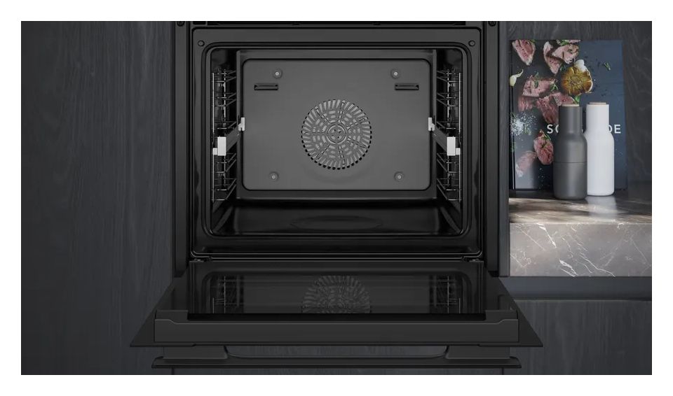 iQ700 HB936GCB1 Einbaubackofen groß AutoClean (Schwarz/Edelstahl) 