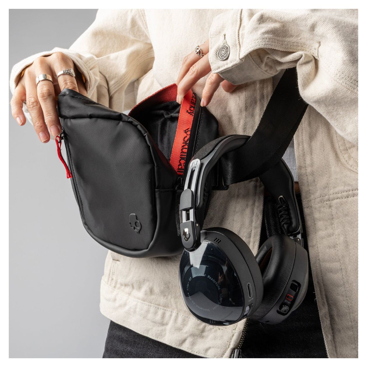 Aviator 900 ANC Bluetooth Kopfhörer kabelgebunden&kabellos  (Schwarz) 
