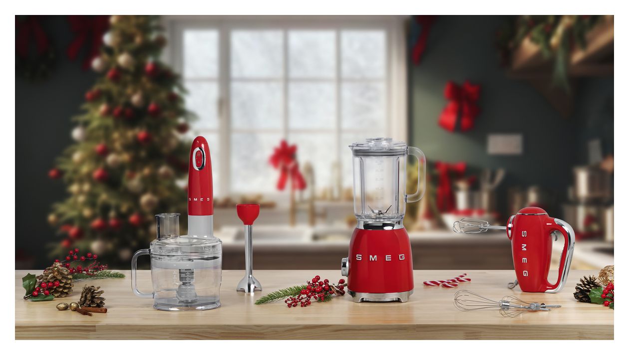 BLF03RDEU 1,5 l Standmixer 4 Geschwindigkeiten 800 W  (Rot) 