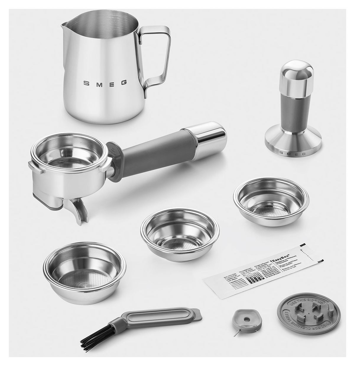 EGF03BLMEU Siebträger Kaffeemaschine 15 bar 1650 W  (Schwarz) 