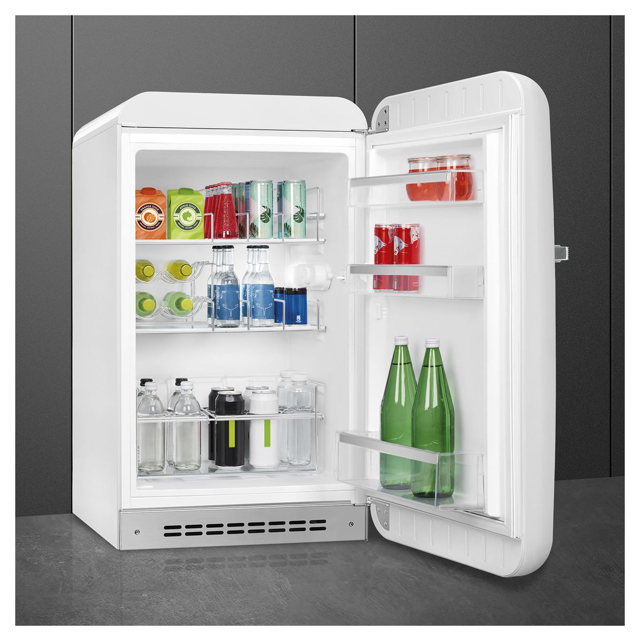 FAB10HRWH6 135 l / 135 l Kühlschrank freistehend EEK: D 72 kWh Jahr  (Weiß) 