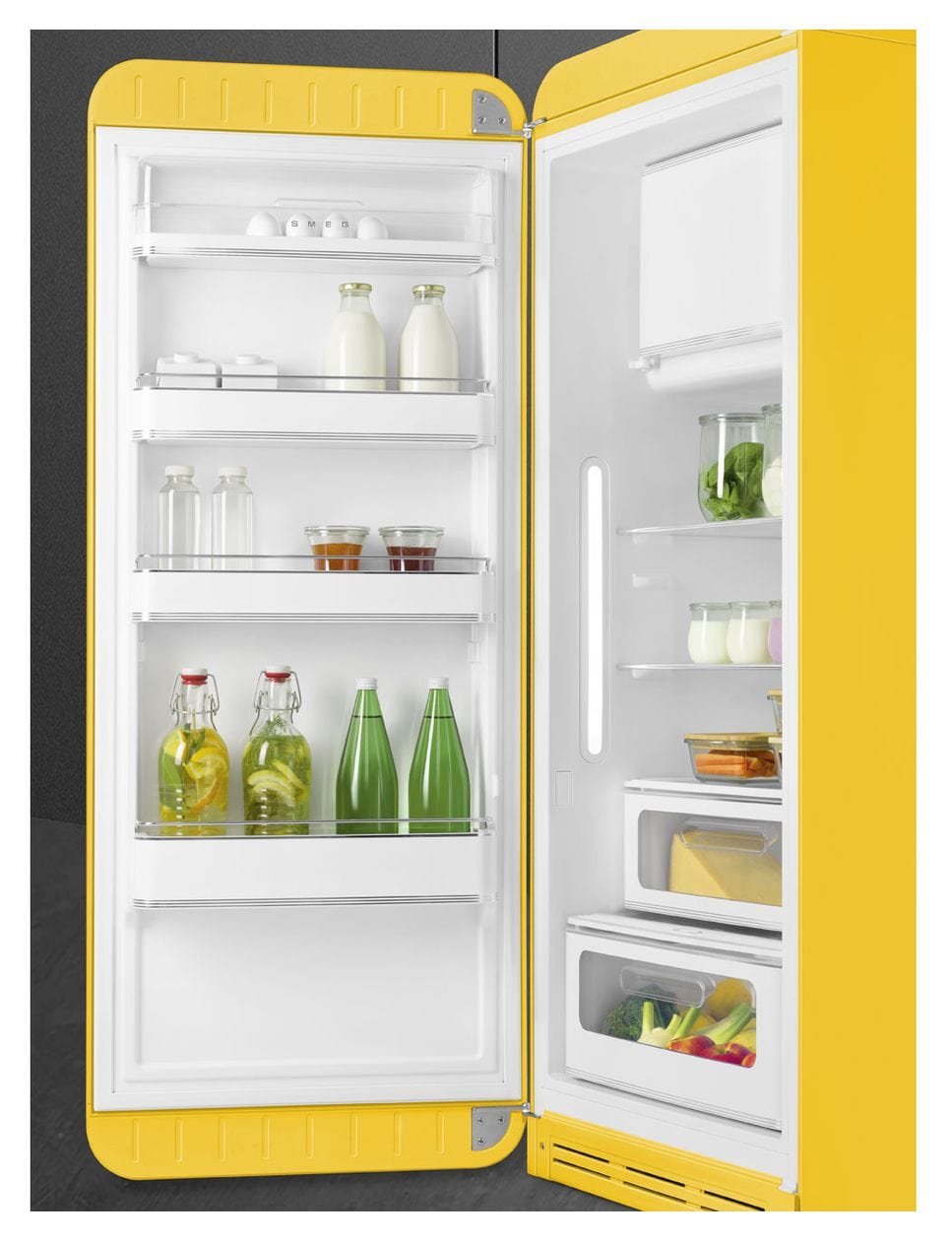 FAB28LYW6 270 l / 244 l Kühlschrank freistehend EEK: C 104 kWh Jahr  (Gelb) 