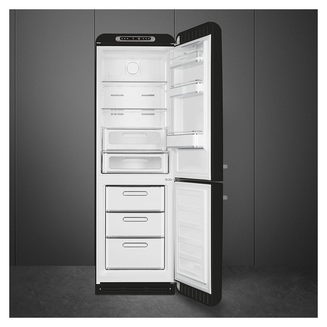FAB32RBL6 234 l / 97 l Kühl-Gefrierkombi freistehend NoFrost 158 kWh Jahr  (Schwarz) 