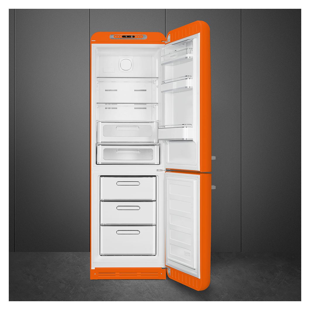 FAB32ROR6 234 l / 97 l Kühl-Gefrierkombi freistehend NoFrost 158 kWh Jahr  (Orange) 