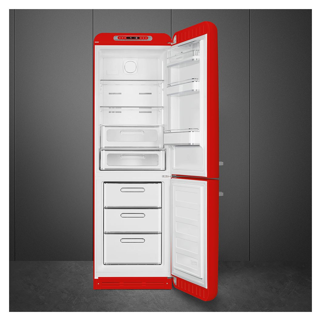 FAB32RRD6 234 l / 97 l Kühl-Gefrierkombi freistehend NoFrost 158 kWh Jahr  (Rot) 