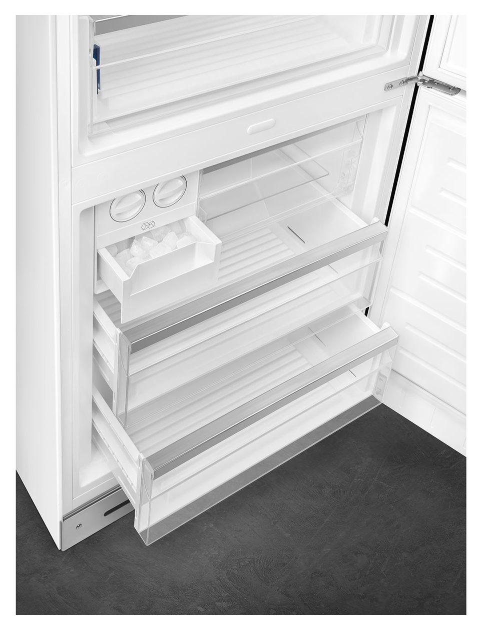 FAB38RWH6 344 l / 137 l Kühl-Gefrierkombi freistehend NoFrost 230 kWh Jahr  (Weiß) 