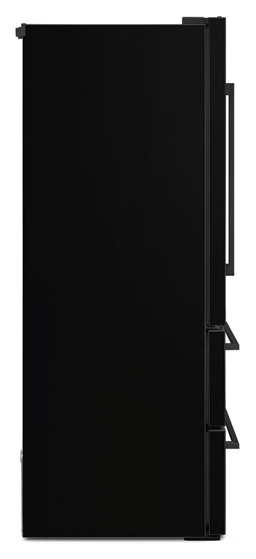 FQ55FNDE 387 l / 152 l Kühl-Gefrierkombi freistehend NoFrost 302 kWh Jahr  (Schwarz) 