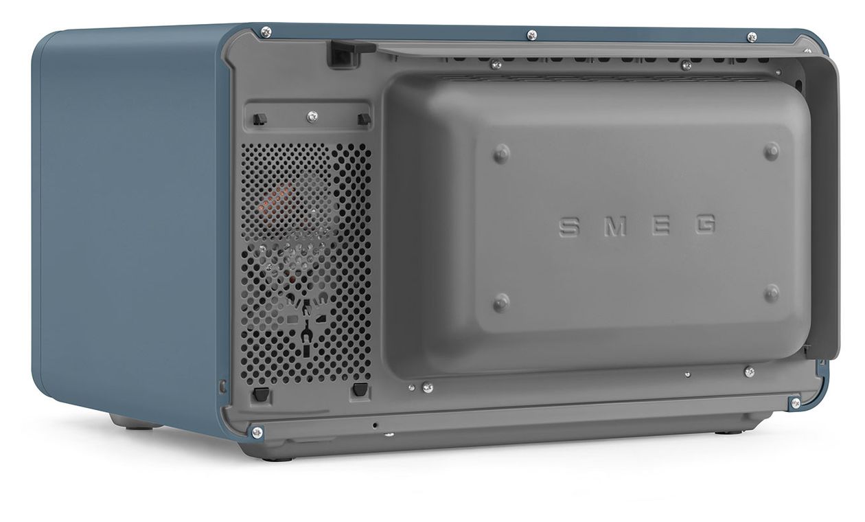 MOC02SBMEU Freistehende Mikrowelle 900 W Größe: mittel Grill  (Blau) 