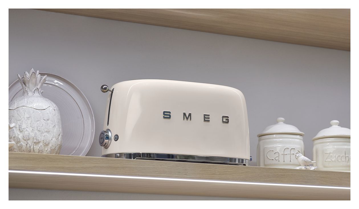 TSF02CREU Toaster 1500 W 4 Scheibe(n) 6 Stufen  (Cremefarben) 