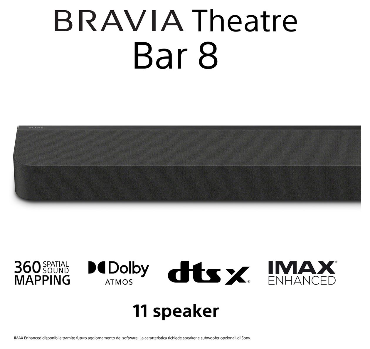 HT-A8000 Soundbar 495 W 11.0 Kanäle  (Schwarz) 
