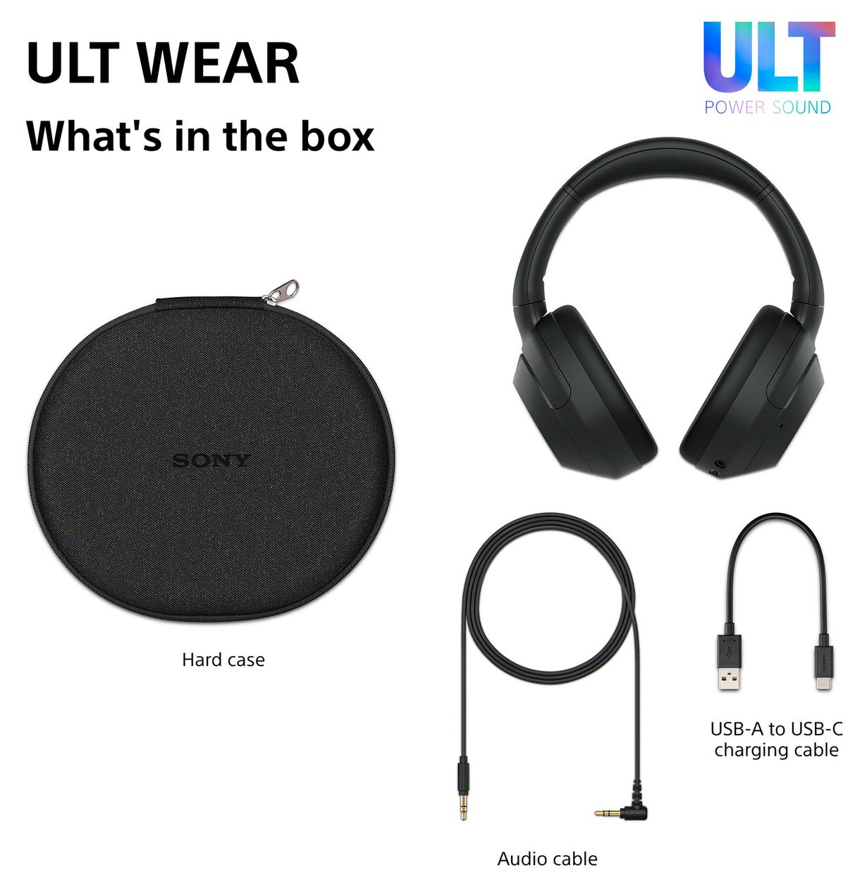 WH-ULT900NW Wear Over Ear Bluetooth Kopfhörer kabelgebunden&kabellos  (Weiß) 