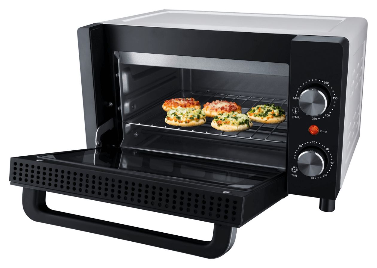 KBA9 Minibackofen  (Schwarz/Weiß) 