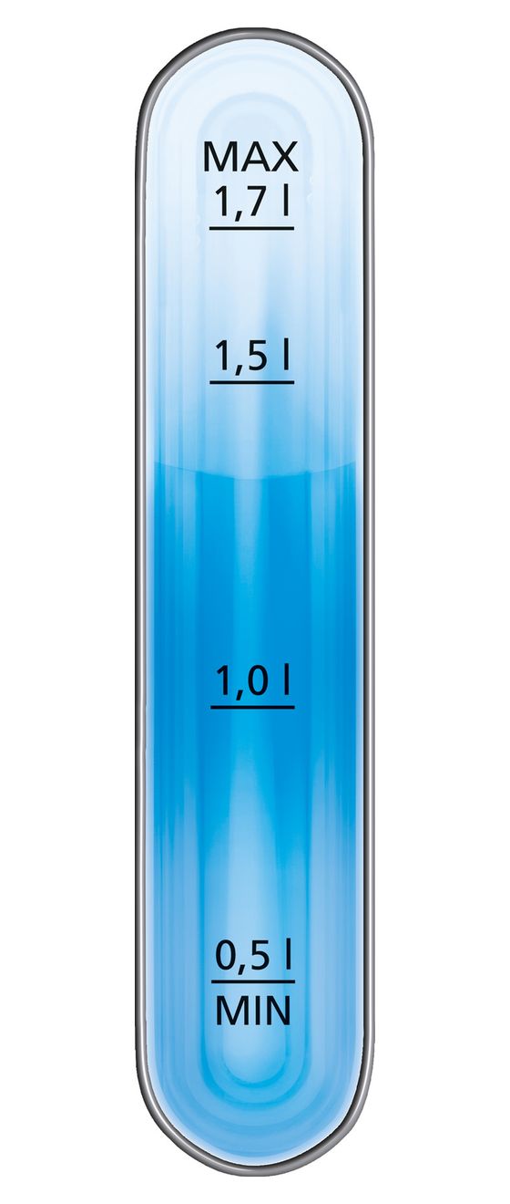WK21 1,7 l Wasserkocher 2200 W  (Edelstahl) 