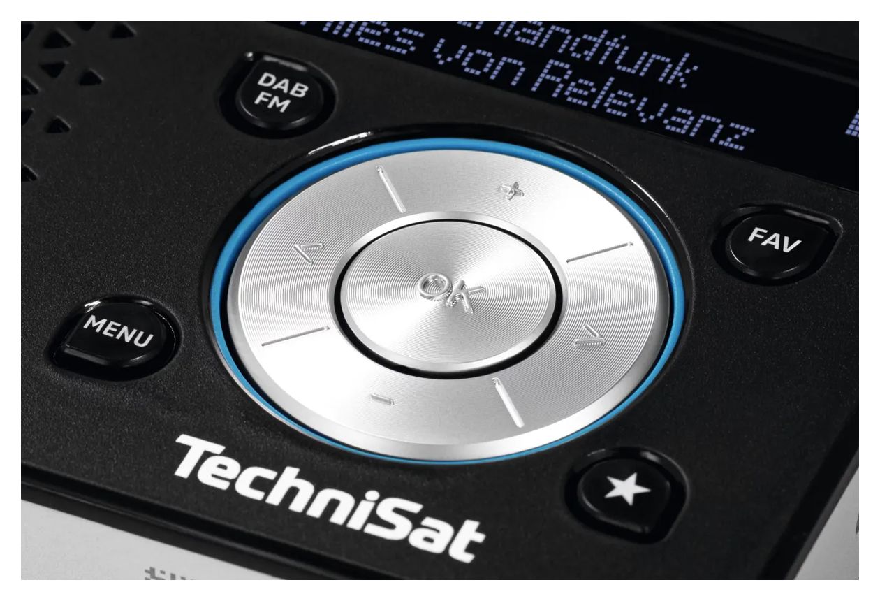 DigitRadio 1A DAB, FM Radio  (Schwarz, Weiß) 