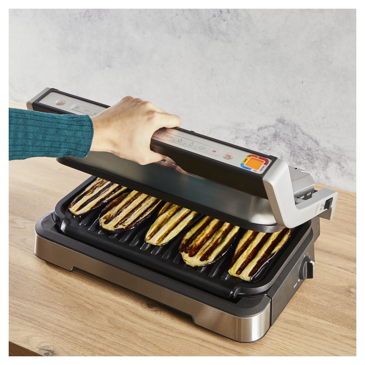 GC782D OptiGrill XL 2in1 2 Zone(n) 2200 W  (Edelstahl) 