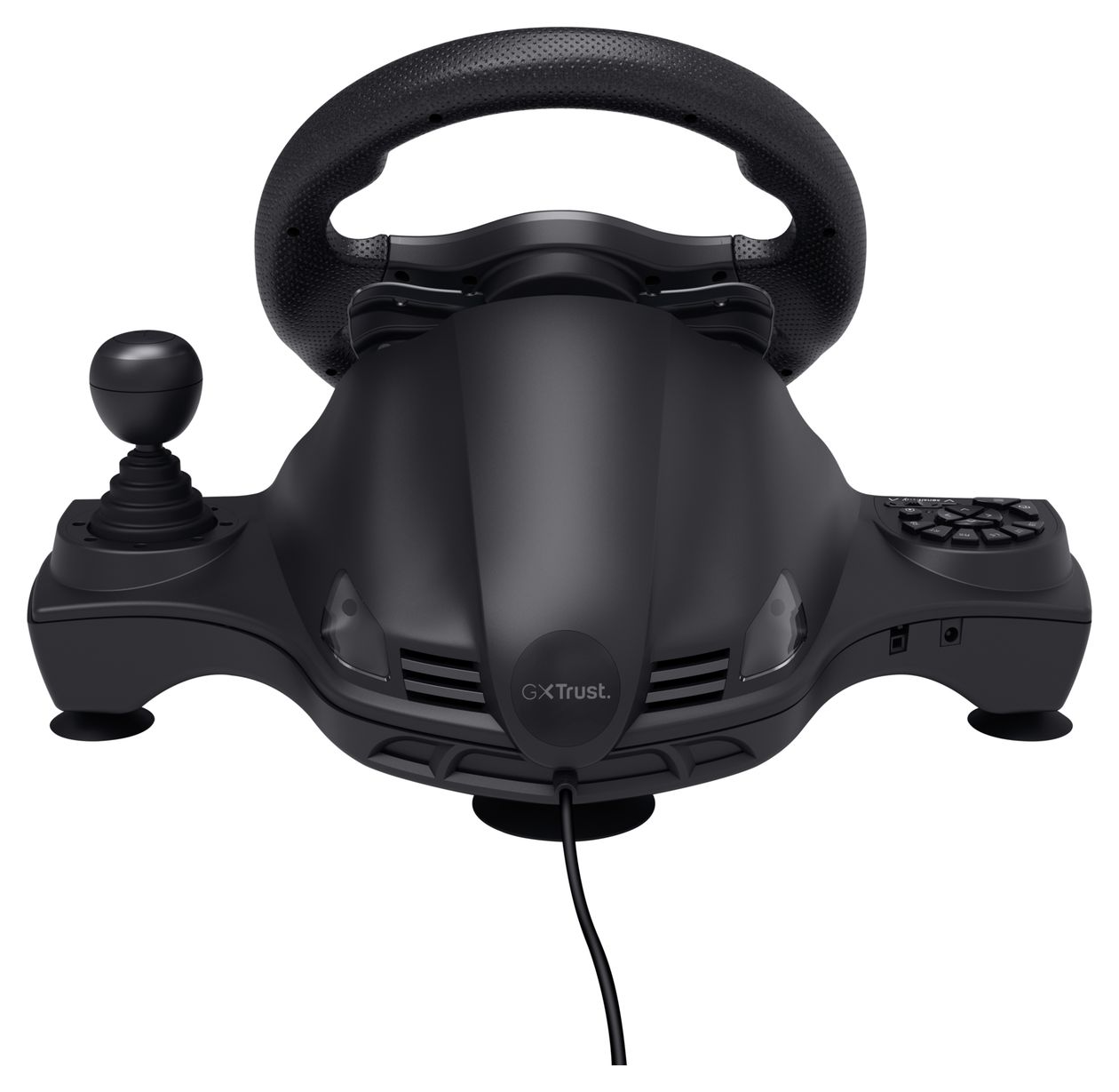 GXT289 Movi Lenkrad + Pedale für Nintendo Switch, PlayStation 4, Xbox One S, Xbox One X, Xbox Series S, Xbox Series X  (Schwarz) 