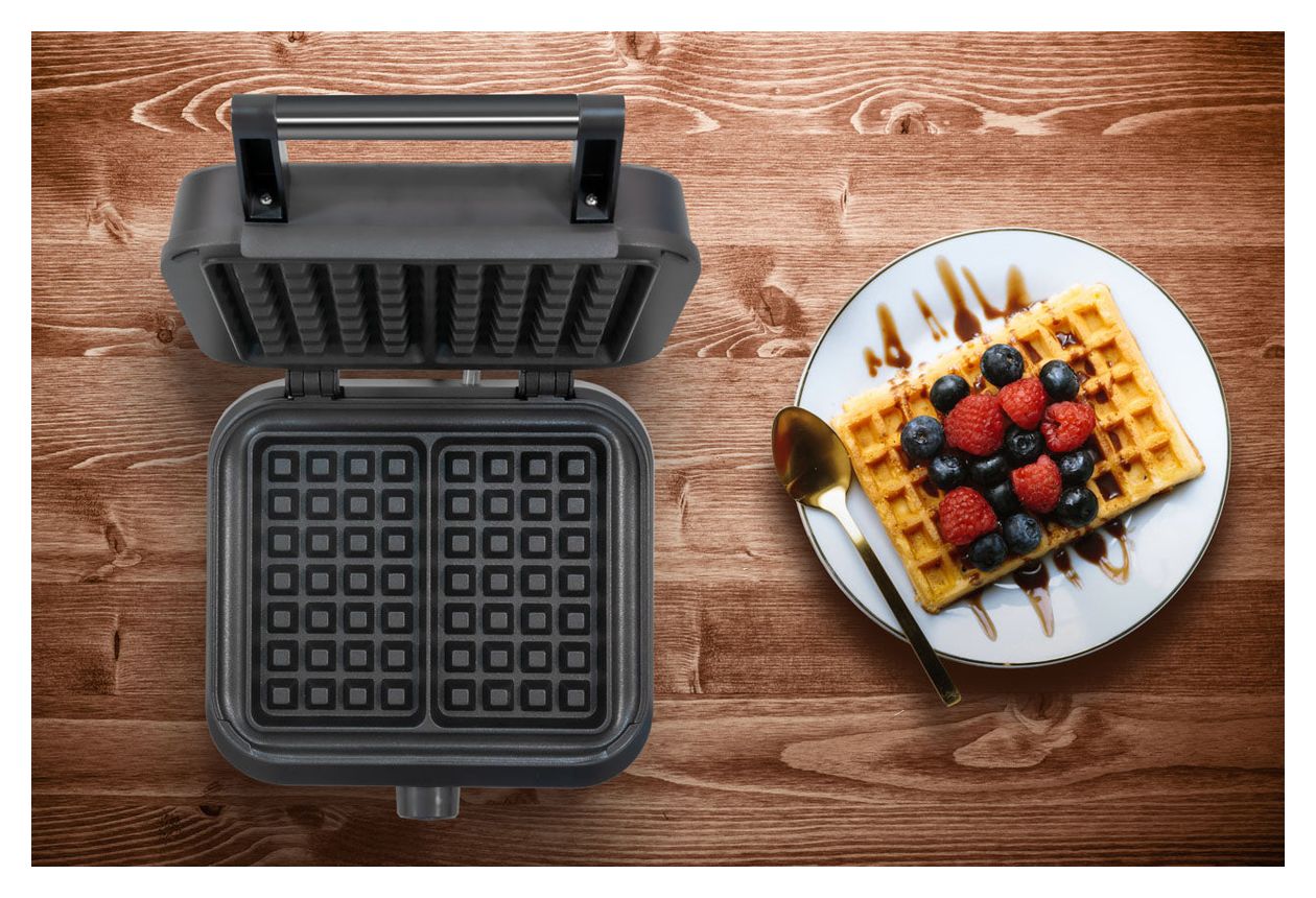 48275 Waffeleisen Rechteckig für 2 Waffel(n) 1500 W 