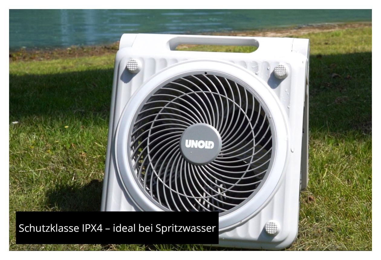 86517 Solar Handventilator  (Grau) 