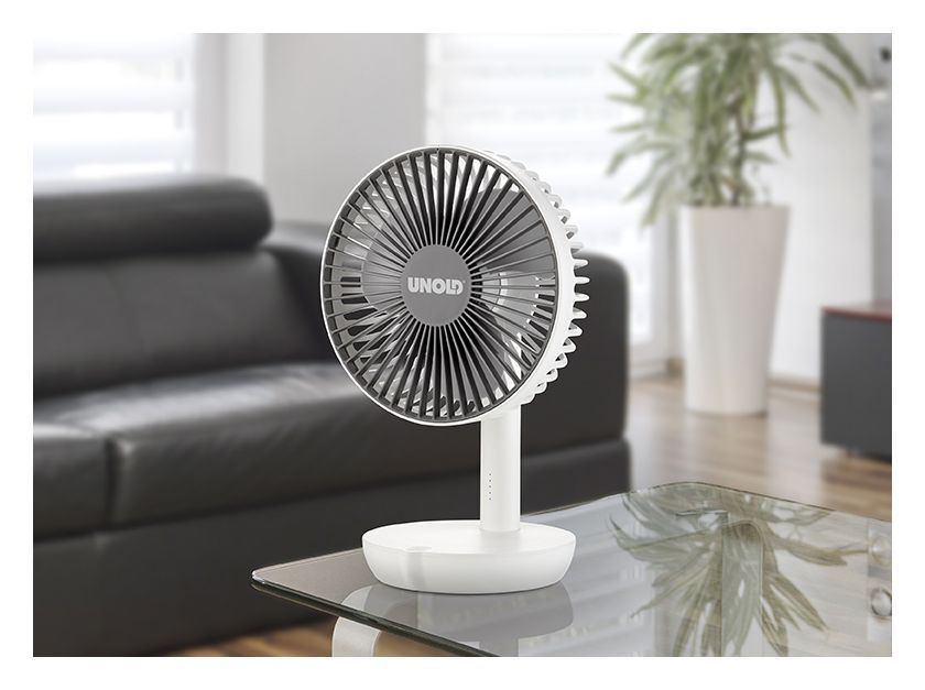 86710 Breezy Ventilator Tisch neigbar  (Grau, Weiß) 