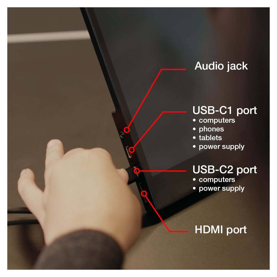 PMT-17 Full HD Monitor 43,9 cm (17.3 Zoll) 16:9 6 ms 300 cd/m²  (Schwarz) 