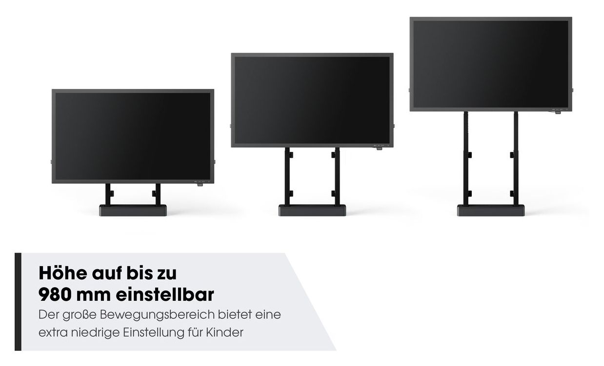 RISE 2005B Motorisierter Display-Boden-Wand-Lift 