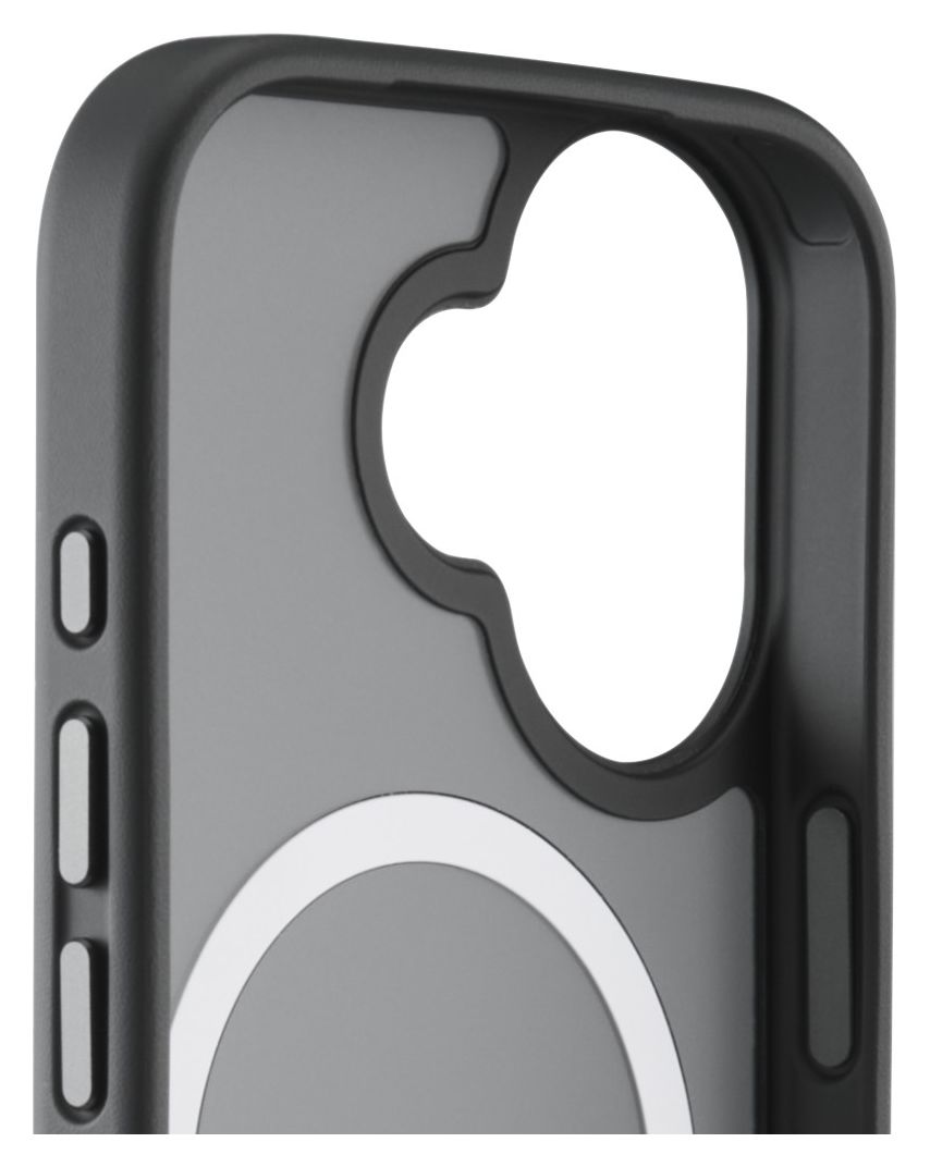 Hybrid Case Cover für Apple iPhone 17  (Schwarz) 