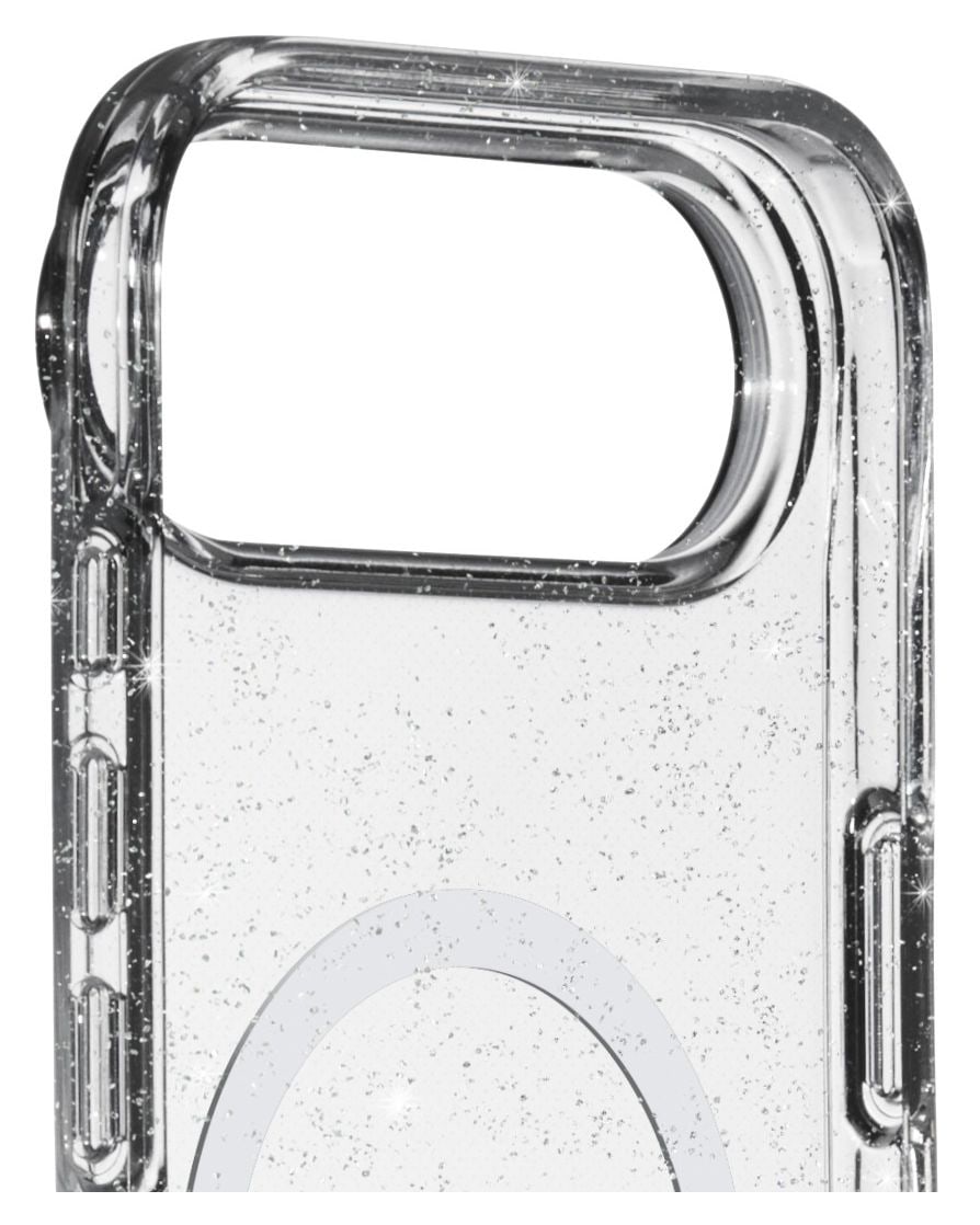 Mag Glitter Cover für Apple iPhone Air  (Transparent) 