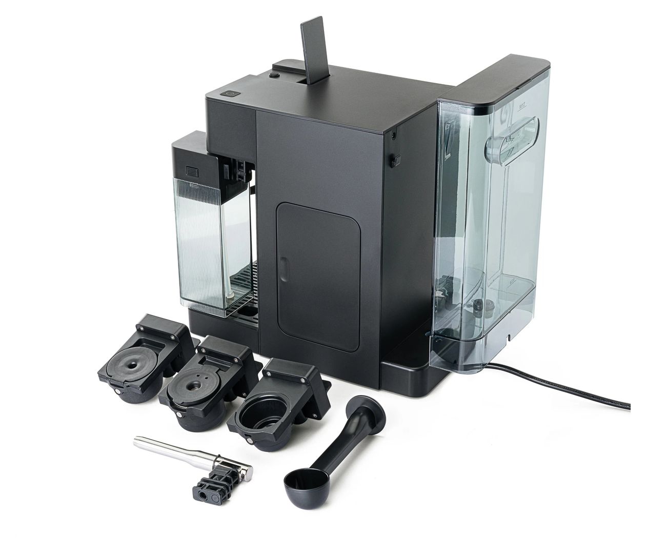 MMA1T-TCM20 Volo Multi Kaffeekapsel, Gemahlener Kaffee Maschine  (Schwarz) 