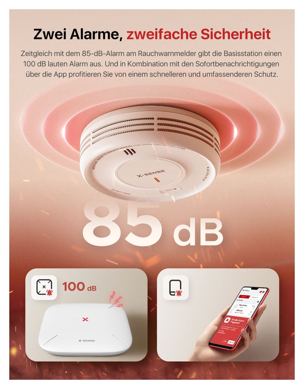 XS0D-MR61 Rauchmelder 
