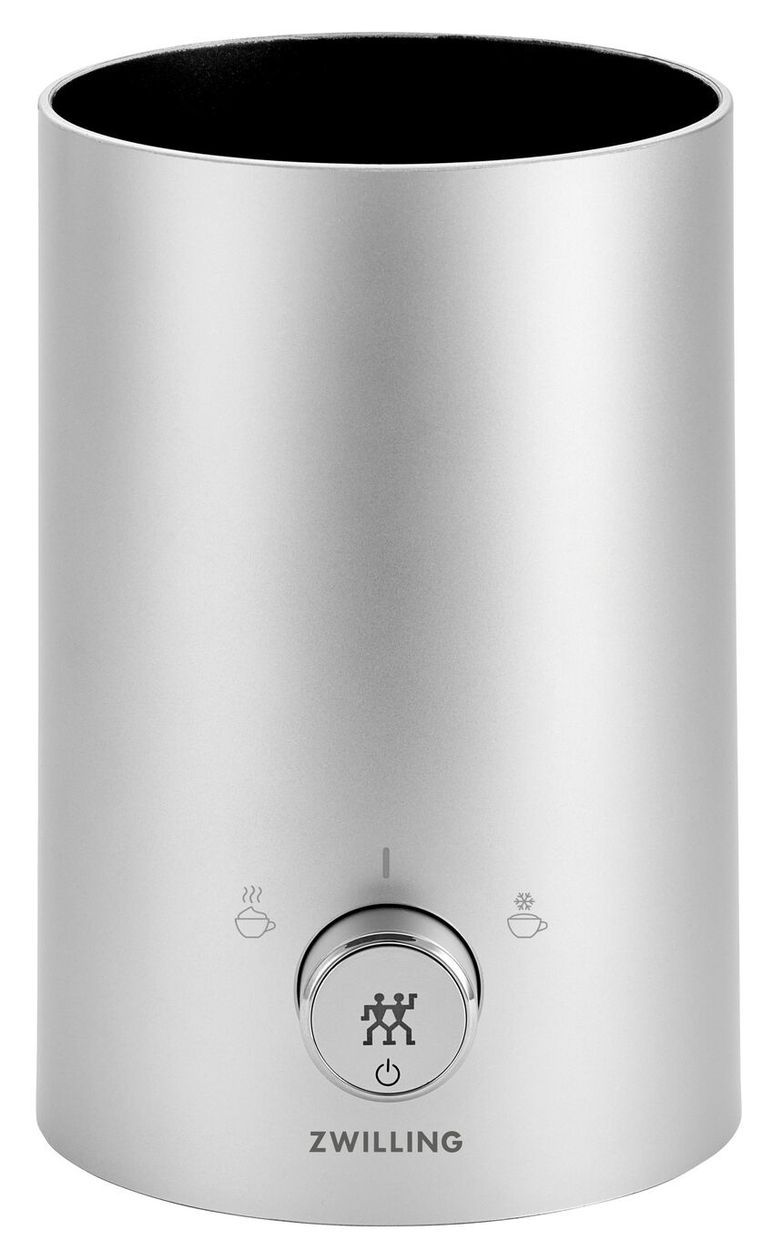 Enfinigy Milchaufschäumer Automatischer Milchaufschäumer/-wärmer ca. 400 ml  (Silber) 