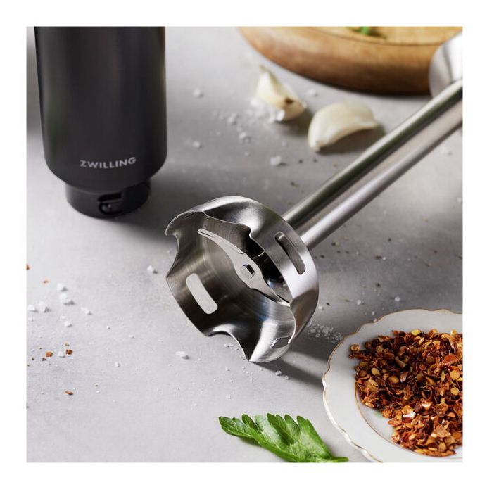 Xtend Kabelloser Stabmixer Starter Set Handmixer 250 W 3 Stufen  (Schwarz) 