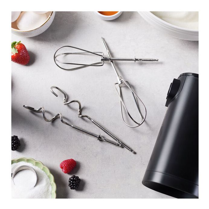 Xtend Kabelloses Handrührgerät Starter Set Handmixer 250 W 3 Stufen  (Schwarz) 