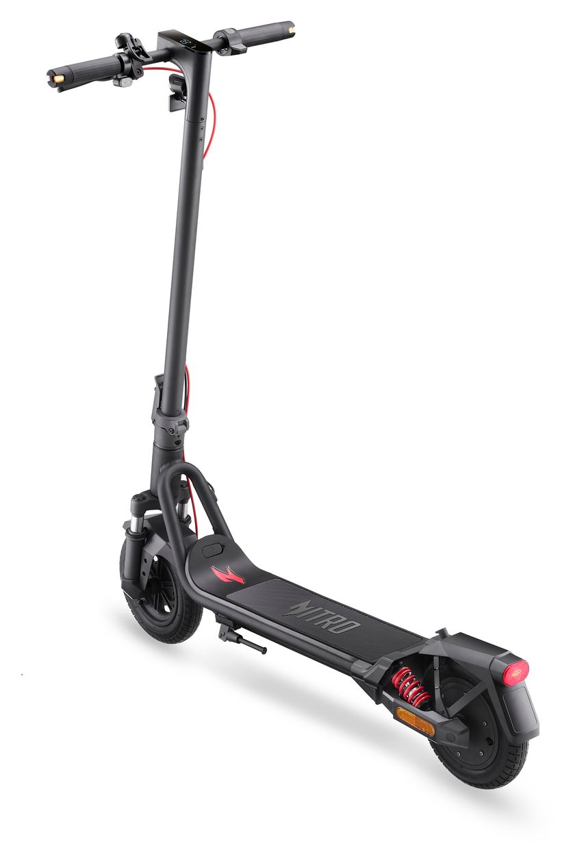 NES033 350 W E-Scooter 7,65 Ah bis 40 km Reichweite 19,2 kg  (Schwarz) 