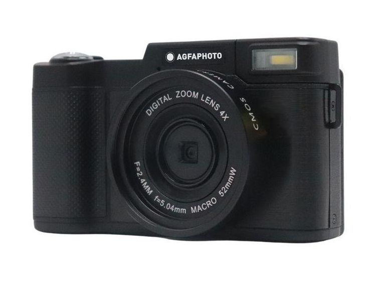 Realishot VLG-4K Digital Vlogging Kamera-Set 48 MP   (Schwarz) 