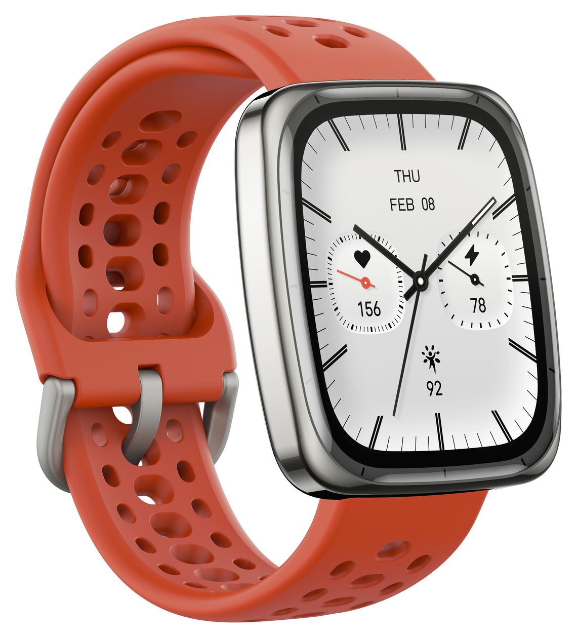 Active 2 Digital Smartwatch Rechteckig 341 ppi  (Edelstahl) 