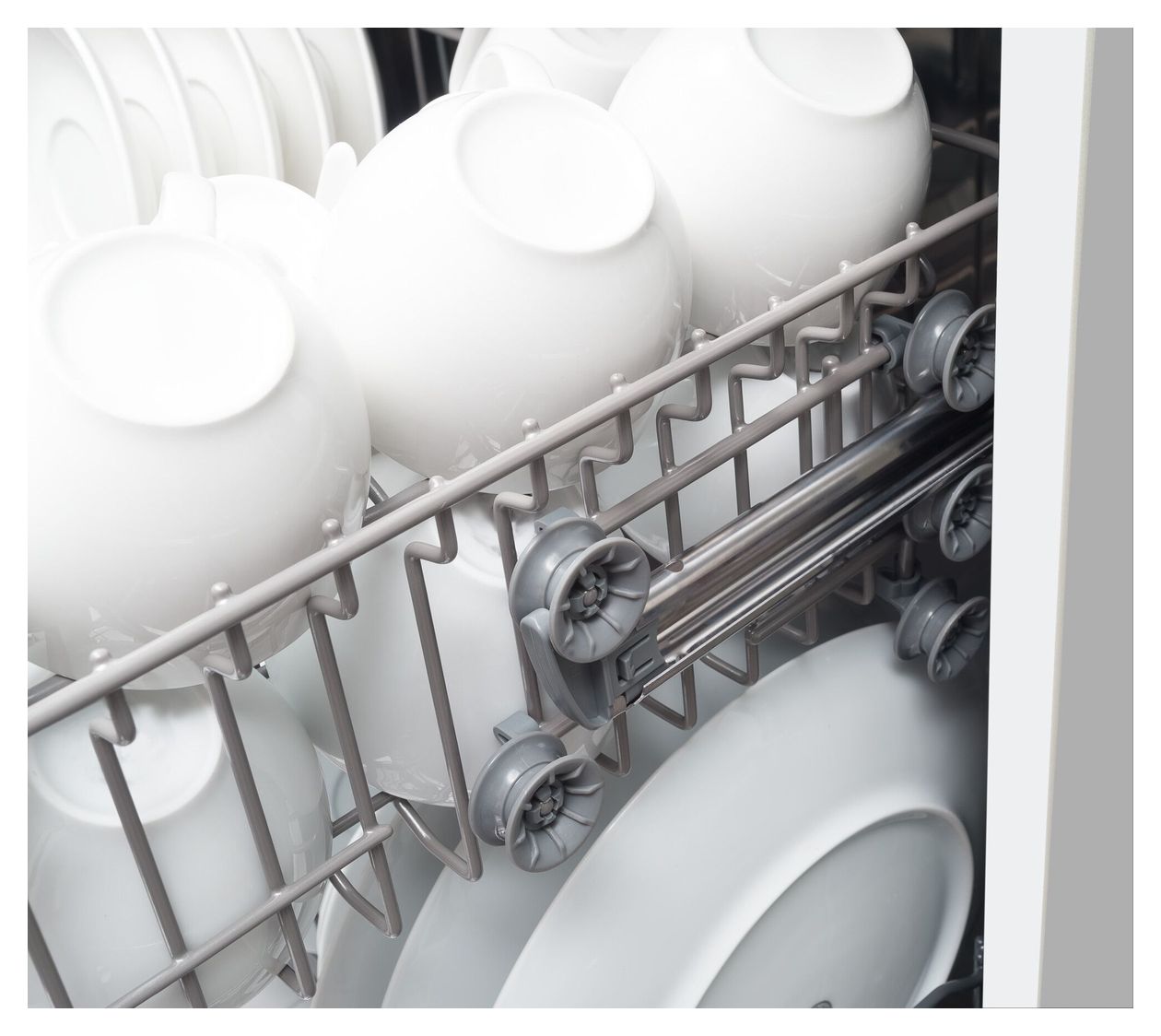 EGSP561000E 45 cm Geschirrspüler teilintegriert (ohne Front) Leise 10 Maßgedecke aquaStop Funktion 