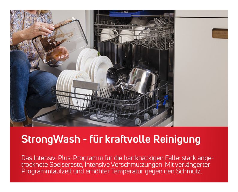 GSP544910-1E 60 cm Geschirrspüler unterbaufähig Leise 14 Maßgedecke aquaStop Funktion 