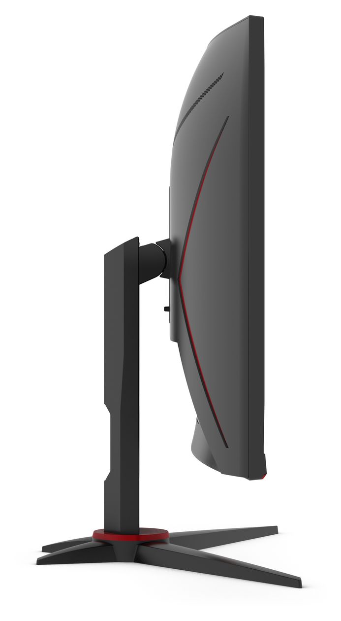 C24G2AE/BK Full HD Monitor 59,9 cm (23.6 Zoll) 16:9 4 ms 250 cd/m²  (Schwarz, Rot) 