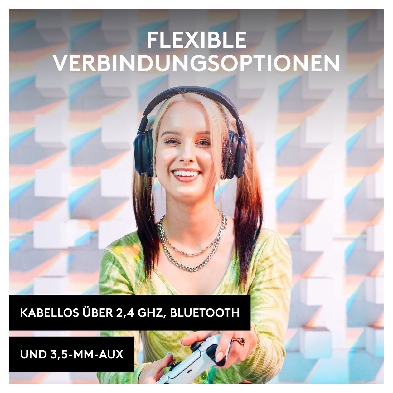 A30 Over Ear Bluetooth Kopfhörer kabellos 27 h Laufzeit  (Navy) 