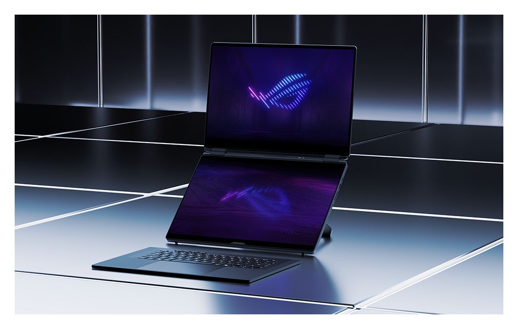 ROG Zephyrus Duo GX651AR-SR042W 2K Ultra HD Notebook 40,6 cm (16 Zoll) 2880 x 1800 Pixel 2 TB SSD Windows 11 Home Intel Core Ultra 9 max. 4,9 GHz  (Grau) 