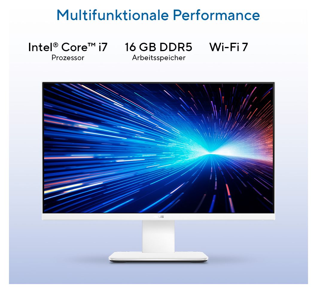 V400 AIO V440VAK-WPC331W All-in-One-PC 60,5 cm (23.8 Zoll) Intel Core 3 8 GB Ram 512 GB SSD Windows 11 Home intern 