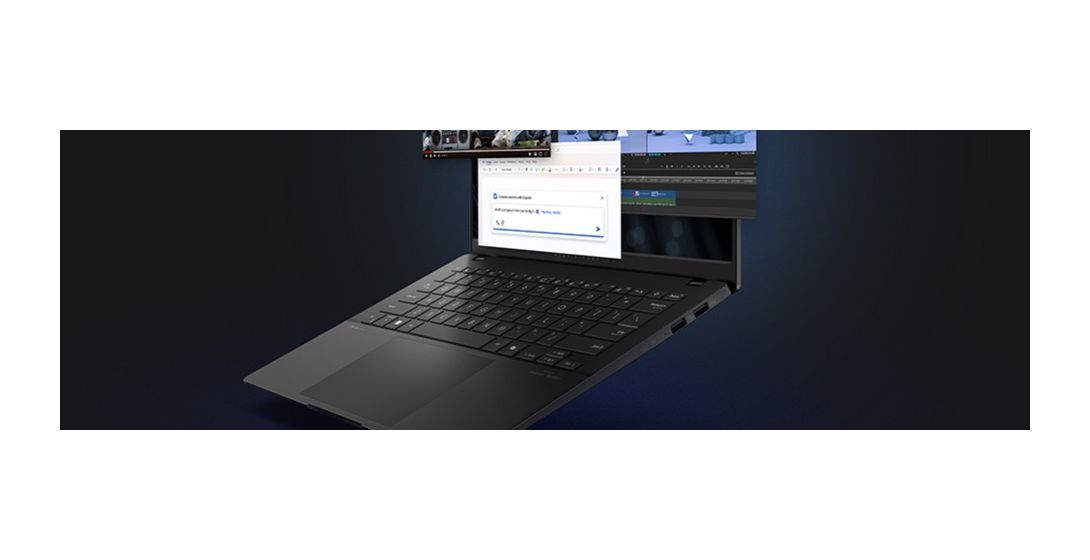 Vivobook S14 S5406SAL-SF312W WUXGA Notebook 35,6 cm (14 Zoll) 1920 x 1200 Pixel 16 GB Ram 512 GB SSD Windows 11 Home Intel Core Ultra 5 max. 4,5 GHz  (Silber) 
