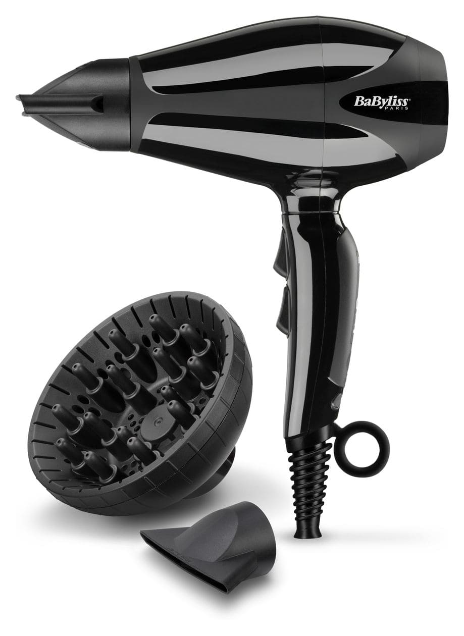 6715DE Compact Pro Haartrockner 2400 W  (Schwarz) 