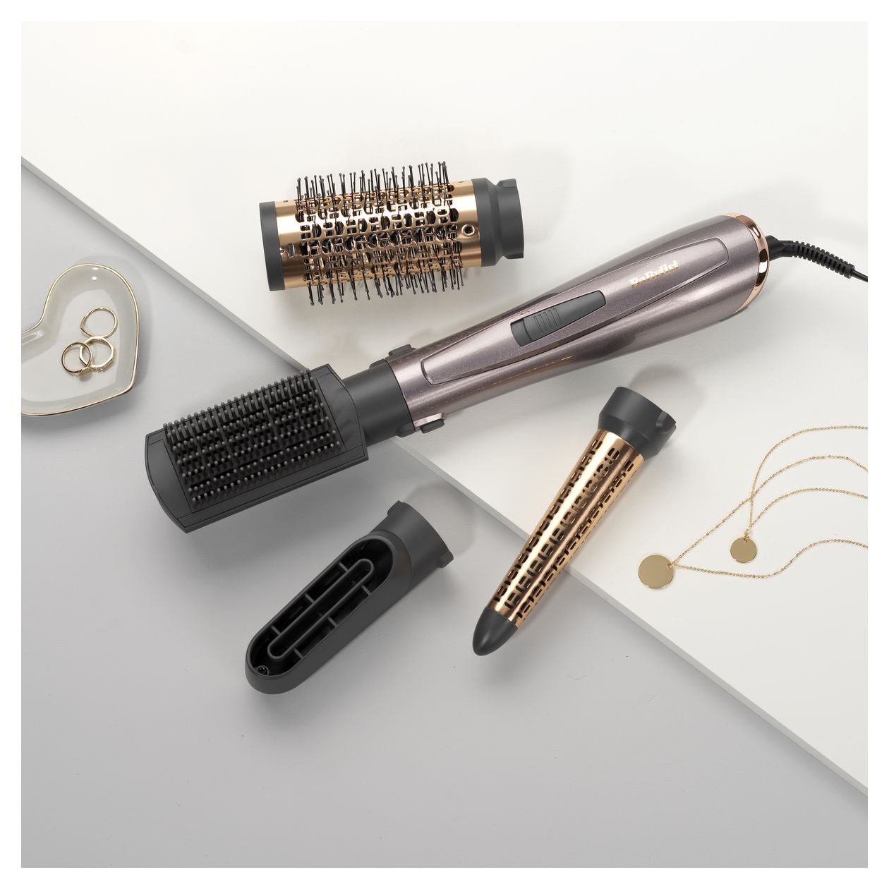 AS136E Air Style 1000 Multistyler 1000 W (Schwarz, Kupfer, Palladium) 