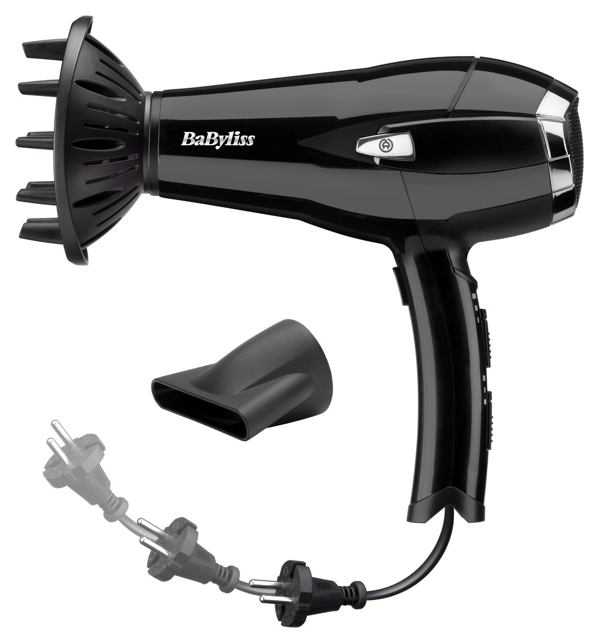 D374DE Cordkeeper Haartrockner 2000 W  (Schwarz) 
