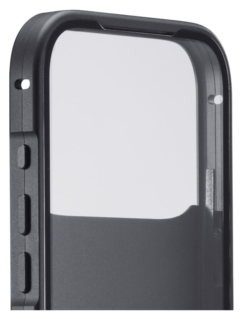 360 Grad Glass Cover für Apple iPhone 17 Pro  (Grau/Transparent) 