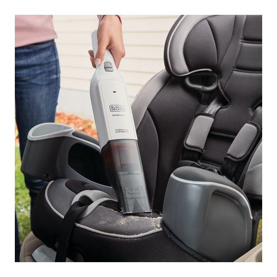 HLVC315B11 Handstaubsauger Beutellos bis 10 min Laufzeit 12 V  (Weiß) 